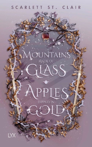 Buchcover und Innenansicht für das Buch: Mountains Made of Glass / Apples Dipped in Gold