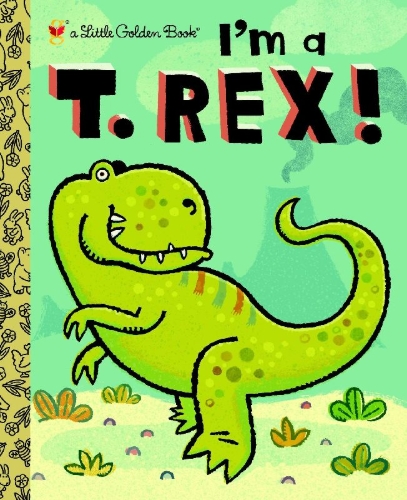 Buchcover und Innenansicht für das Buch: I'm a T. Rex!