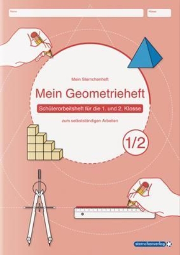 Buchcover und Innenansicht für das Buch: Mein Geometrieheft
