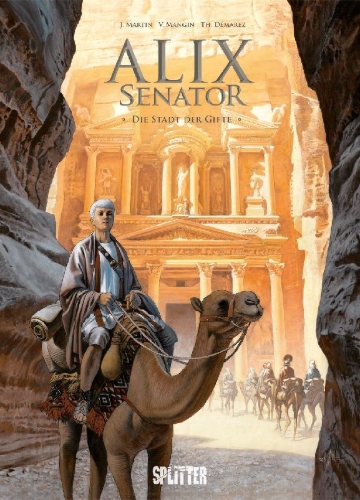 Buchcover und Innenansicht für das Buch: Alix Senator. Band 8