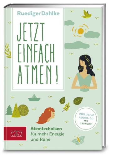 Buchcover und Innenansicht für das Buch: Jetzt einfach atmen!