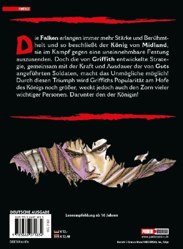 Buchcover und Innenansicht für das Buch: Berserk Max 04