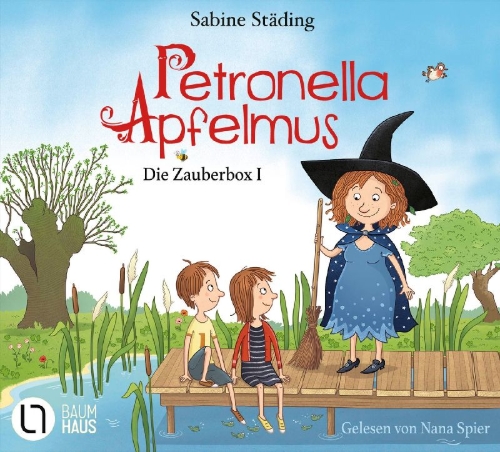 Buchcover und Innenansicht für das Buch: Petronella Apfelmus - Die Zauberbox I