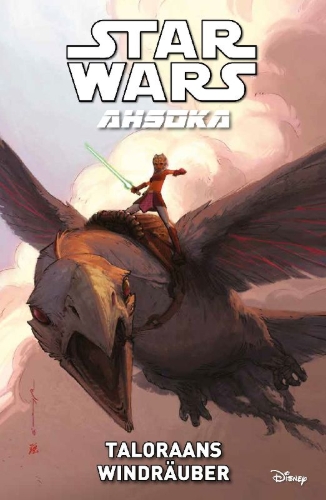 Buchcover und Innenansicht für das Buch: Star Wars: The Clone Wars - The Windraiders of Taloraan