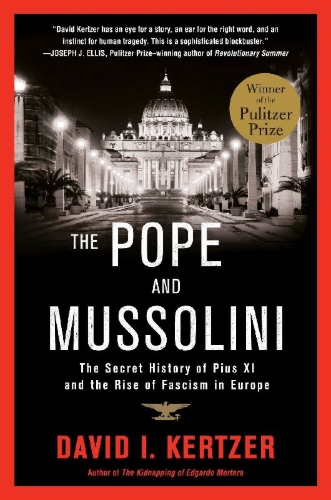 Buchcover und Innenansicht für das Buch: The Pope and Mussolini