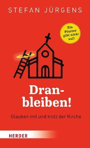 Buchcover und Innenansicht für das Buch: Dranbleiben!