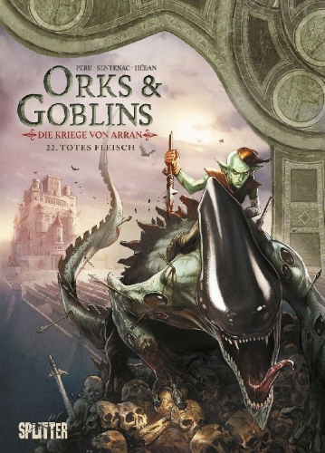 Buchcover und Innenansicht für das Buch: Orcs et Gobelins 22