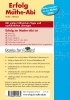 Buchcover und Innenansicht für das Buch: Erfolg im Mathe-Abi 2026 Leistungsfach Teil B Baden-Württemberg