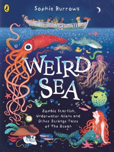 Buchcover und Innenansicht für das Buch: Weird Sea