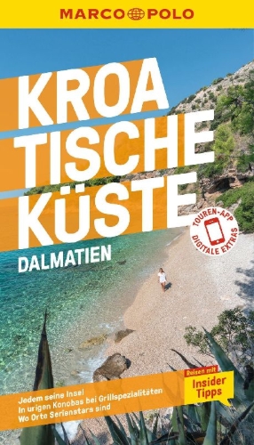 Buchcover und Innenansicht für das Buch: MARCO POLO Reiseführer Kroatische Küste Dalmatien