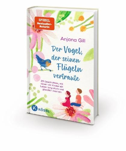 Buchcover und Innenansicht für das Buch: Der Vogel, der seinen Flügeln vertraute