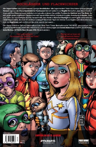 Buchcover und Innenansicht für das Buch: The Boys #39-#47;The Boys: Highland Laddie #1-6