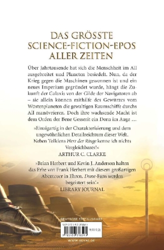 Buchcover und Innenansicht für das Buch: Navigators of Dune
