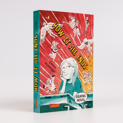 Buchcover und Innenansicht für das Buch: How It All Ends