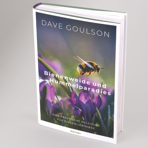 Buchcover und Innenansicht für das Buch: Gardening for Bumblebees