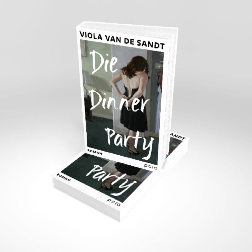 Buchcover und Innenansicht für das Buch: The Dinner Party