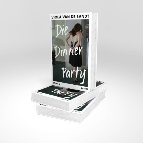 Buchcover und Innenansicht für das Buch: The Dinner Party