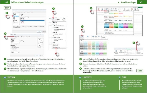 Buchcover und Innenansicht für das Buch: Office 2024 und Microsoft 365