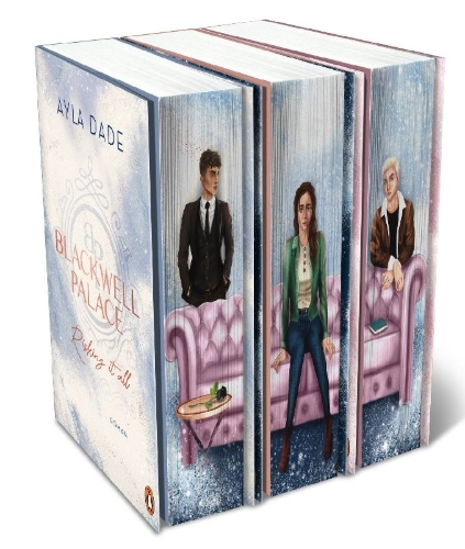 Buchcover und Innenansicht für das Buch: Blackwell Palace. Feeling it all