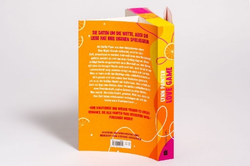 Buchcover und Innenansicht für das Buch: The Love Wager