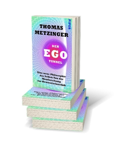 Buchcover und Innenansicht für das Buch: The Ego Tunnel