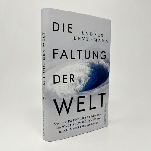 Buchcover und Innenansicht für das Buch: Die Faltung der Welt