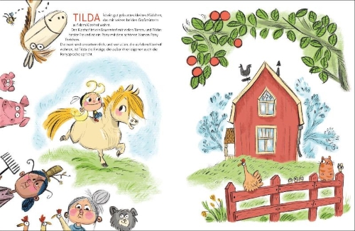 Buchcover und Innenansicht für das Buch: Pulla Vehnänen ja ihmeellinen Paavo