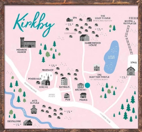 Buchcover und Innenansicht für das Buch: Highland Hope 4 - Eine Bäckerei für Kirkby