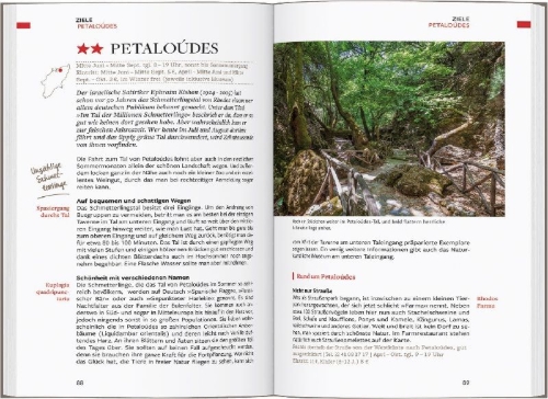 Buchcover und Innenansicht für das Buch: Baedeker Reiseführer Rhodos