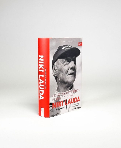 Buchcover und Innenansicht für das Buch: Niki Lauda "Es ist nicht einfach, perfekt zu sein"