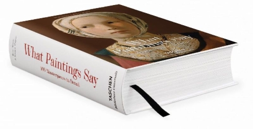Buchcover und Innenansicht für das Buch: What Great Paintings Say