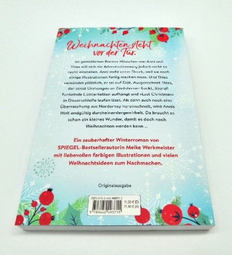 Buchcover und Innenansicht für das Buch: Sterne glitzern auch im Schnee