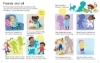Buchcover und Innenansicht für das Buch: Mein erstes Stickerbuch: Alle meine Freunde