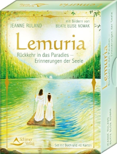 Buchcover und Innenansicht für das Buch: Lemuria - Rückkehr in das Paradies - Erinnerungen der Seele