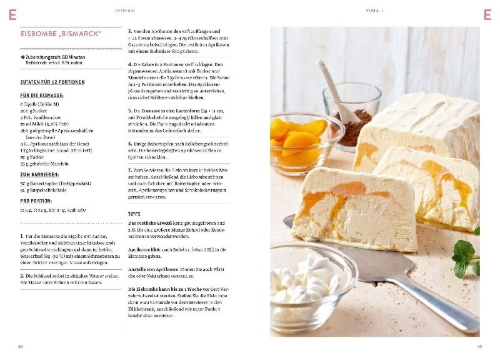 Buchcover und Innenansicht für das Buch: Desserts von A-Z