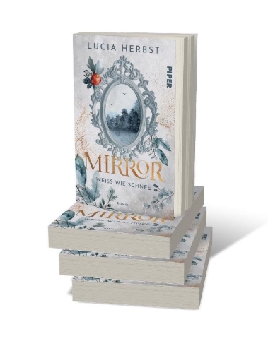 Buchcover und Innenansicht für das Buch: Mirror: Weiß wie Schnee