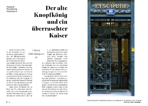 Buchcover und Innenansicht für das Buch: Von Tür zu Tür
