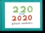 Buchcover und Innenansicht für das Buch: David Hockney. 220 for 2020