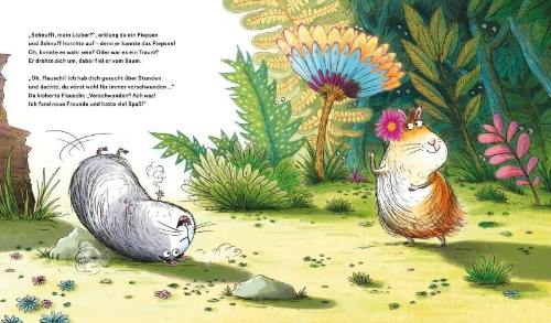 Buchcover und Innenansicht für das Buch: Pog and Pickle's Great Escape