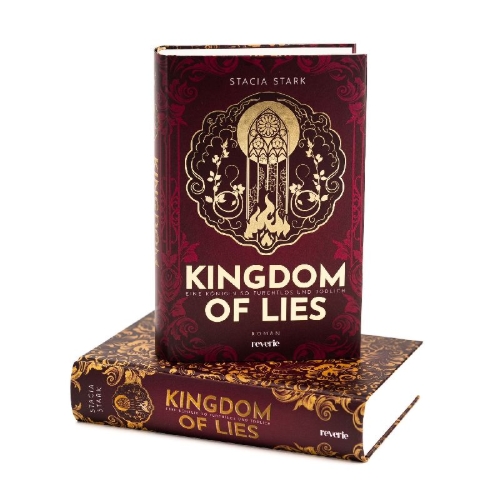 Buchcover und Innenansicht für das Buch: A Queen this Fierce and Deadly