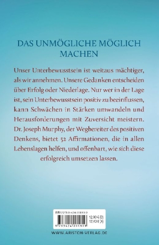 Buchcover und Innenansicht für das Buch: 52 Weekly Affirmations