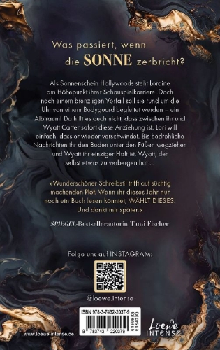 Buchcover und Innenansicht für das Buch: Before the Sun Shatters (Scandalous Secrets, Band 1)