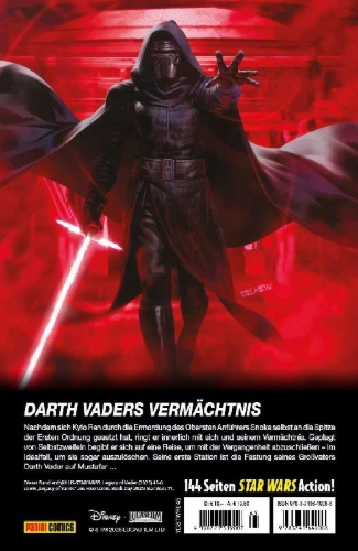 Buchcover und Innenansicht für das Buch: Legacy of Vader (2025) #1-#6, Legacy of Vanee aus Free Comic Book Day 2025: Star Wars #1