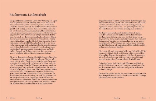 Buchcover und Innenansicht für das Buch: Mediterra