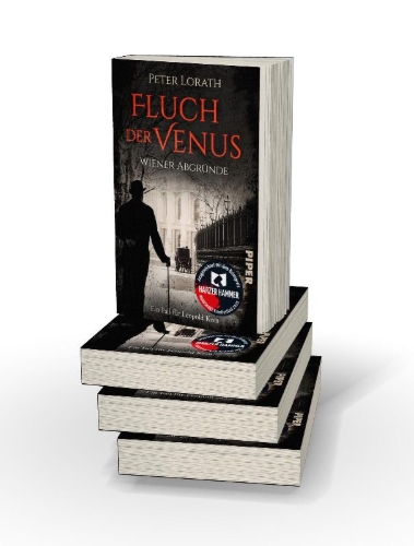 Buchcover und Innenansicht für das Buch: Fluch der Venus - Wiener Abgründe