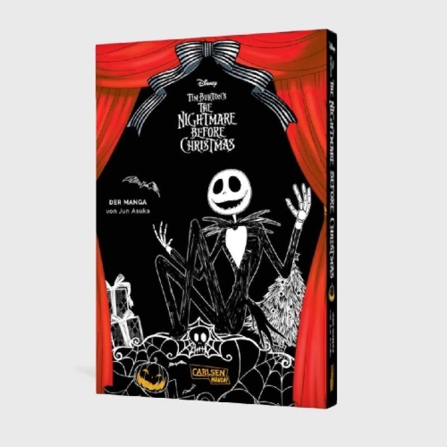 Buchcover und Innenansicht für das Buch: Tim Burton's The Nightmare Before Christmas