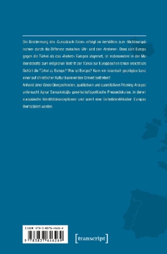 Buchcover und Innenansicht für das Buch: Europas Identität und die Türkei