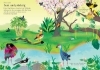 Buchcover und Innenansicht für das Buch: Mein Immer-wieder-Stickerbuch: Vögel