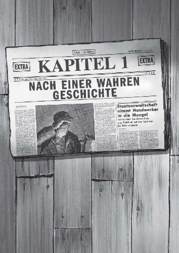 Buchcover und Innenansicht für das Buch: Schon gehört, was Ed Gein getan hat?
