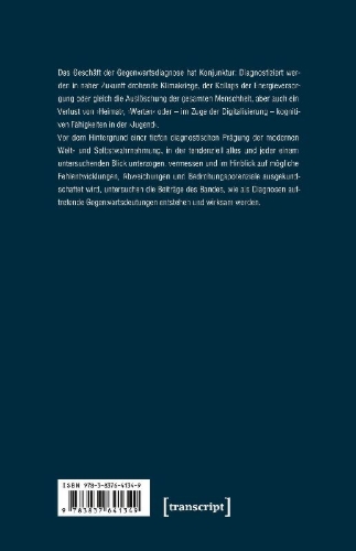 Buchcover und Innenansicht für das Buch: Gegenwartsdiagnosen